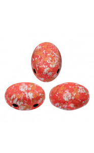 Les perles par Puca® Samos beads Opaque light coral tweedy 93400/45703